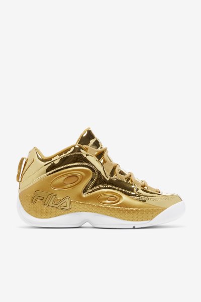 Férfi Fila Grant Hill 3 Metallic Sportcipő Arany Arany Arany Magyarország | HU-168591