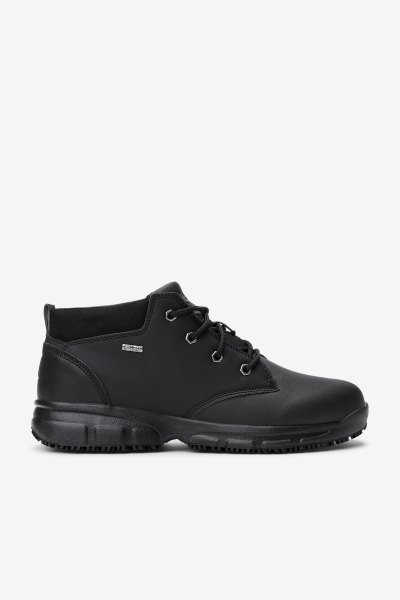 Férfi Fila Memory Mike Mid Slip Resistant Shoe Munkacipő Fekete Fekete Titán Magyarország | HU-124112