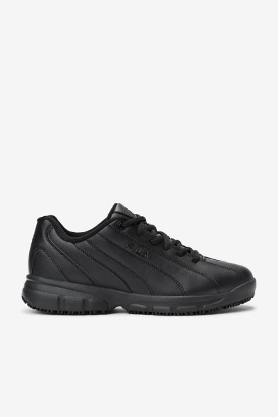 Férfi Fila Memory Niteshift Slip Resistant Shoe Munkacipő Fekete Fekete Fekete Magyarország | HU-173418