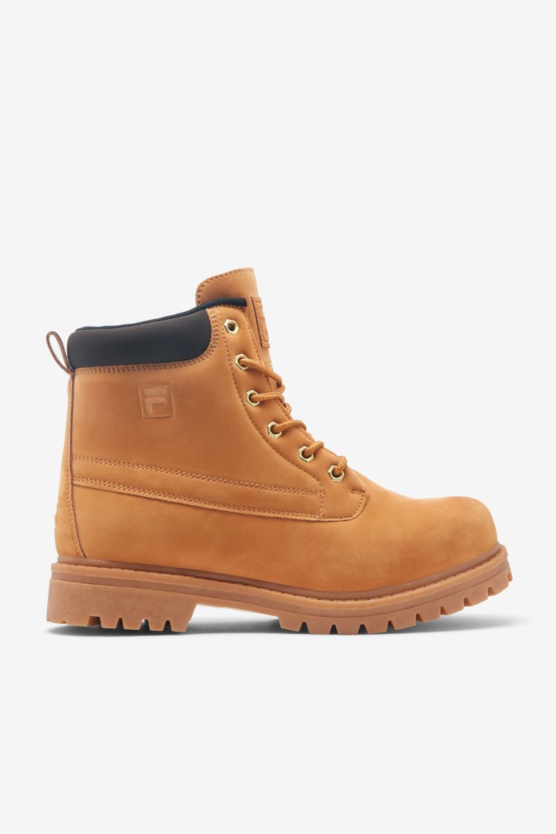 Férfi Fila Edgewater 12 FS Boot Cipő Barna Fekete Magyarország | HU-152713