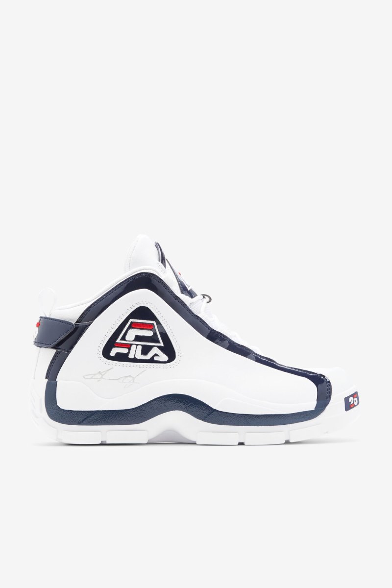 Férfi Fila Grant Hill 2 25th Anniversary Edition Sportcipő Fehér Sötétkék Piros Magyarország | HU-170363