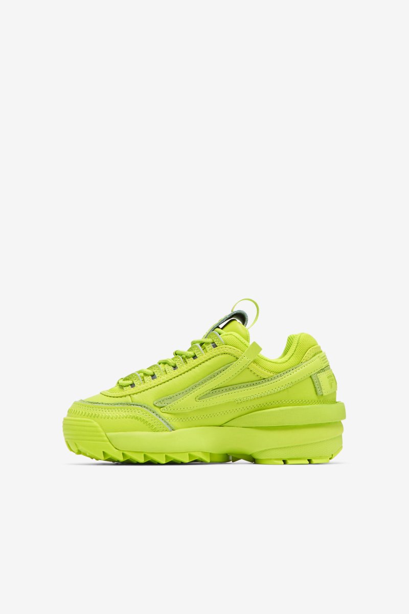 Gyerek Fila Little Kids' Disruptor 2 Exp Sportcipő Lime / Lime / Lime Magyarország | HU-175188