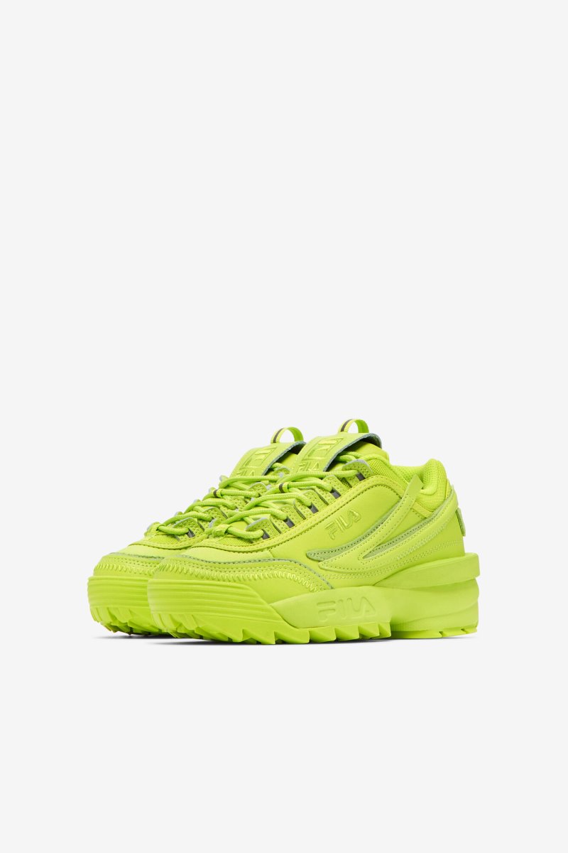 Gyerek Fila Little Kids' Disruptor 2 Exp Sportcipő Lime / Lime / Lime Magyarország | HU-175188