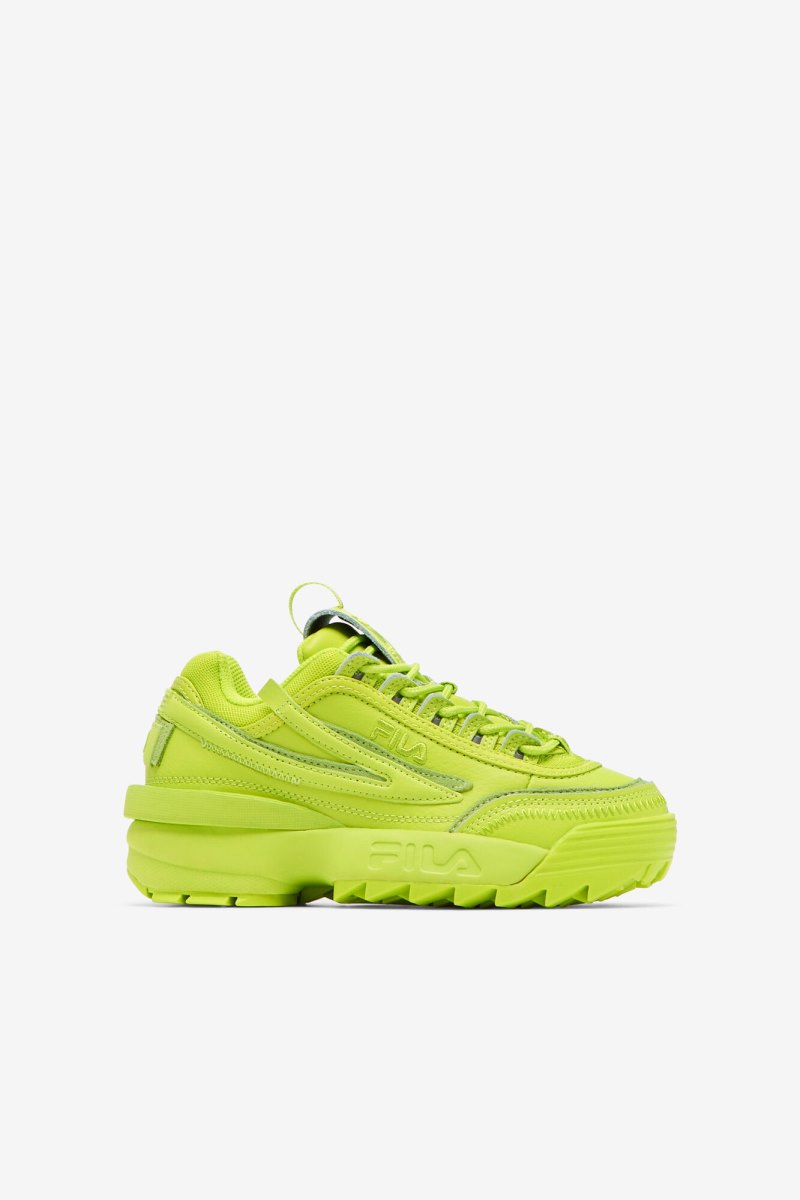 Gyerek Fila Little Kids\' Disruptor 2 Exp Sportcipő Lime / Lime / Lime Magyarország | HU-175188