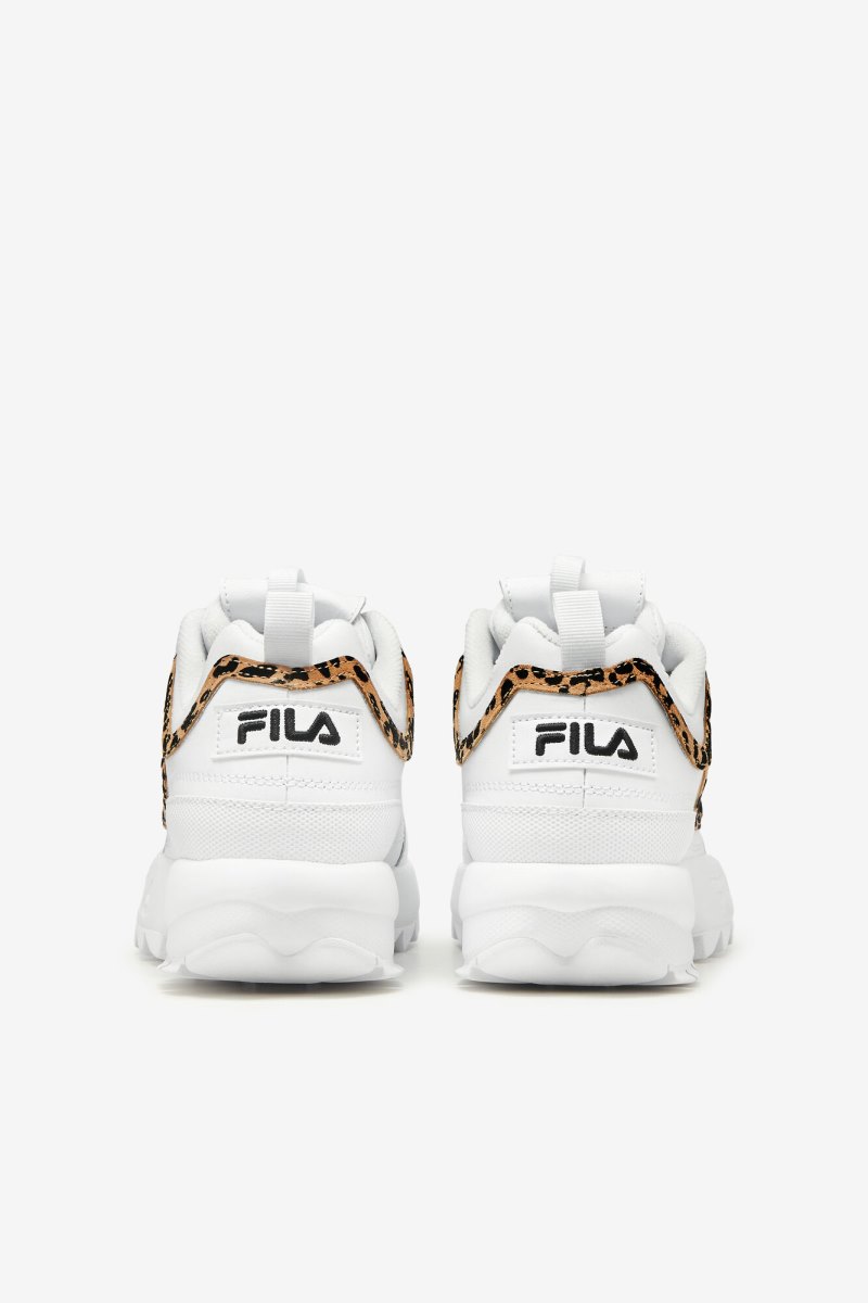 Női Fila Disruptor 2 Leopard Cipő Fehér Fekete Fehér Magyarország | HU-183189