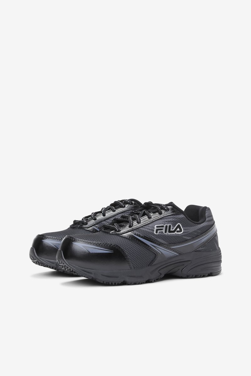 Női Fila Memory Meira 2 Slip Resistant Composite Toe Shoe Munkacipő Fekete Magyarország | HU-177429