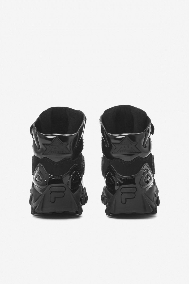 Női Fila Yak Boots Sportcipő Fekete Fekete Fekete Magyarország | HU-113380