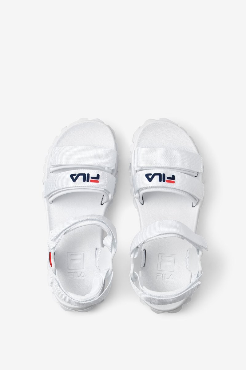 Női Fila Yak Sandal Cipő Fehér Magyarország | HU-139681